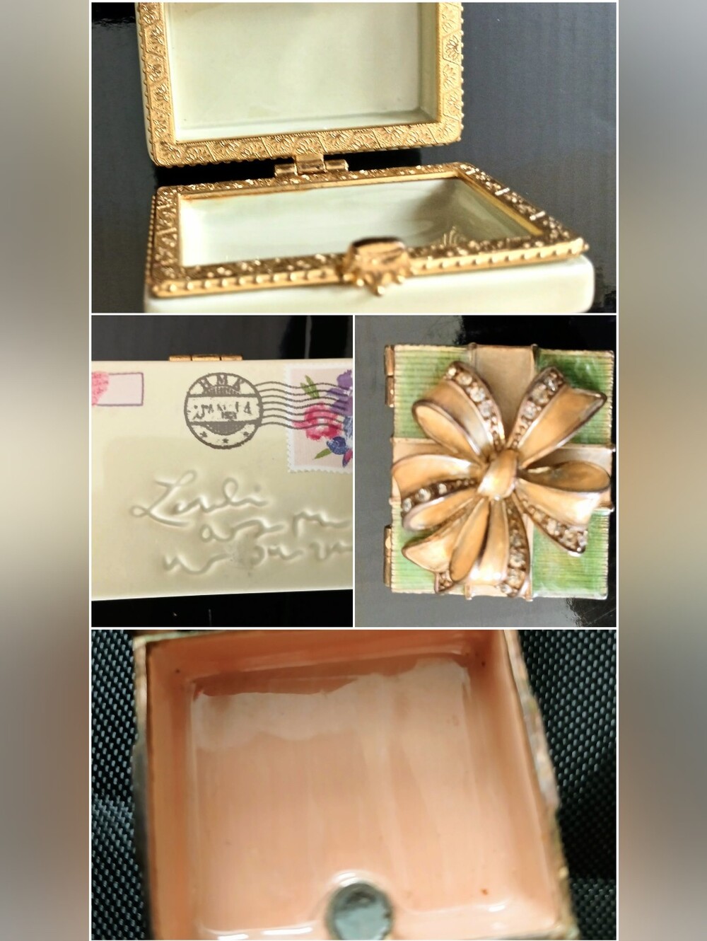 Two Collectable Trinket/Pillbox